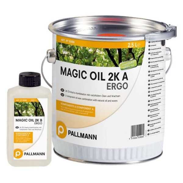 Pallmann Magic Oil 2k ERGO 2k-Parkettöl-Wachs-System 2.75 L auf DeinBoden24.de