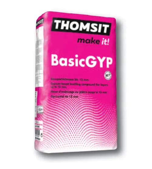 Thomsit PCI BasicGYP Gipsspachtelmasse für den Wohnbereich 25kg