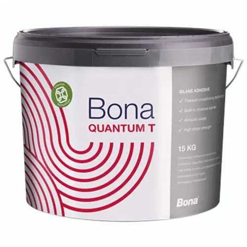 Bona QuantumT leistungsstarker Klebstoff für die Verklebung der meisten Bodenbeläge 15kg