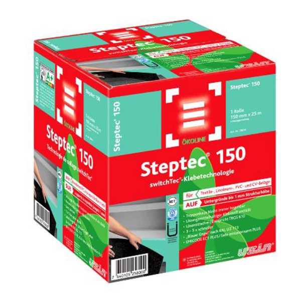 Steptec 150 Spezial Trockenklebesystem für den Treppenbereich 25m