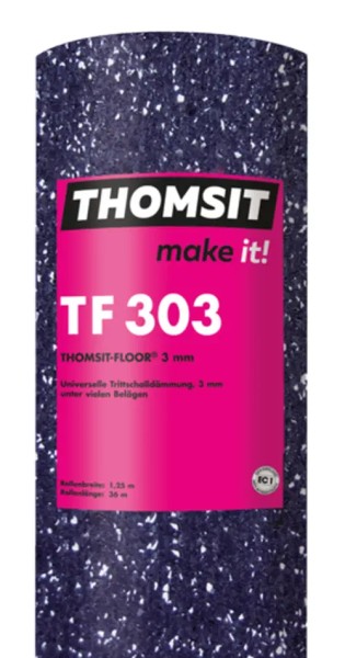 Thomsit TF 303 THOMSIT-FLOOR® 3mm Dämmunterlage Meterware