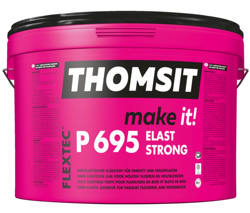 Thomsit PCI P 695 Hartelastischer Klebstoff für Massiv- und Fertigparkett 16kg