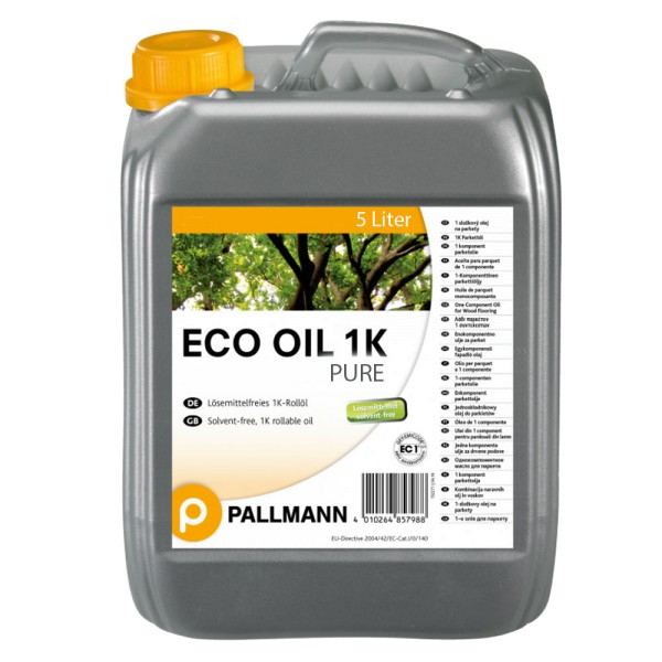 Pallmann Eco Oil PURE 1K Parkett Rollöl 5 Liter auf Bodenchemie.de